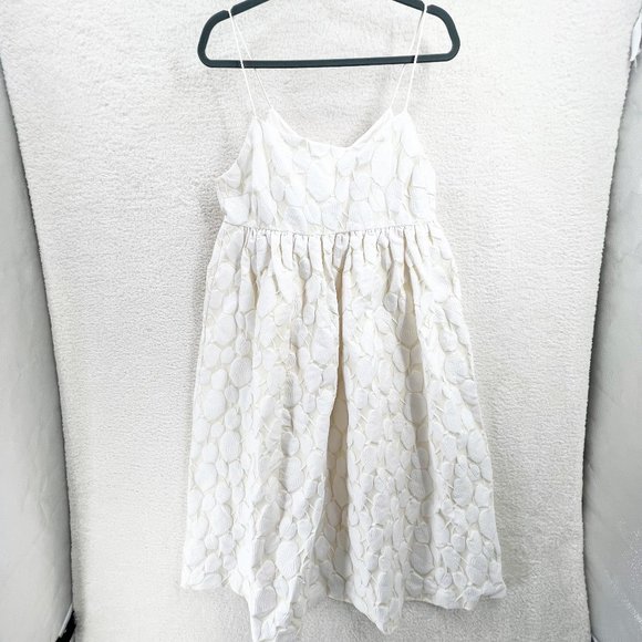 Samsøe & Samsøe Grant off white sleeveless Dress size XL - Picture 3 of 15